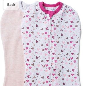 Easy zipper swaddles